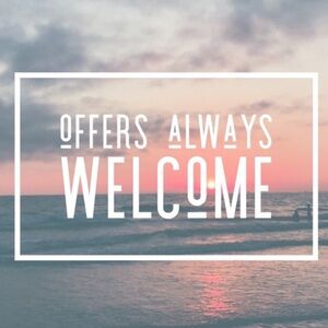 ✨ All Offers Will Be Considred